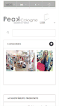 Mobile Screenshot of peakcologneonlineshop.com