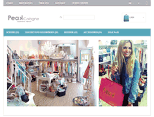 Tablet Screenshot of peakcologneonlineshop.com